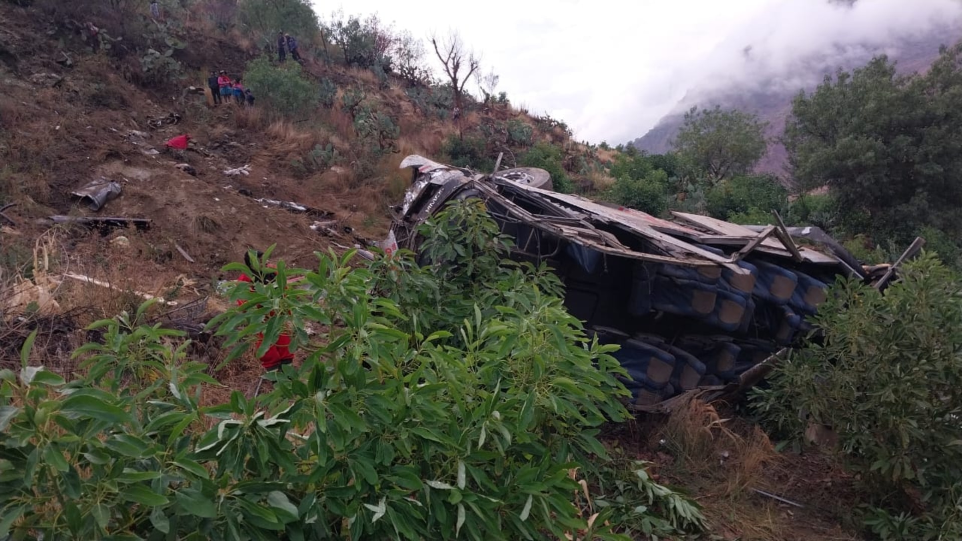 El accidente ocurrió en la madrugada del lunes 18 de septiembre - crédito: Facebook / Red Informativa