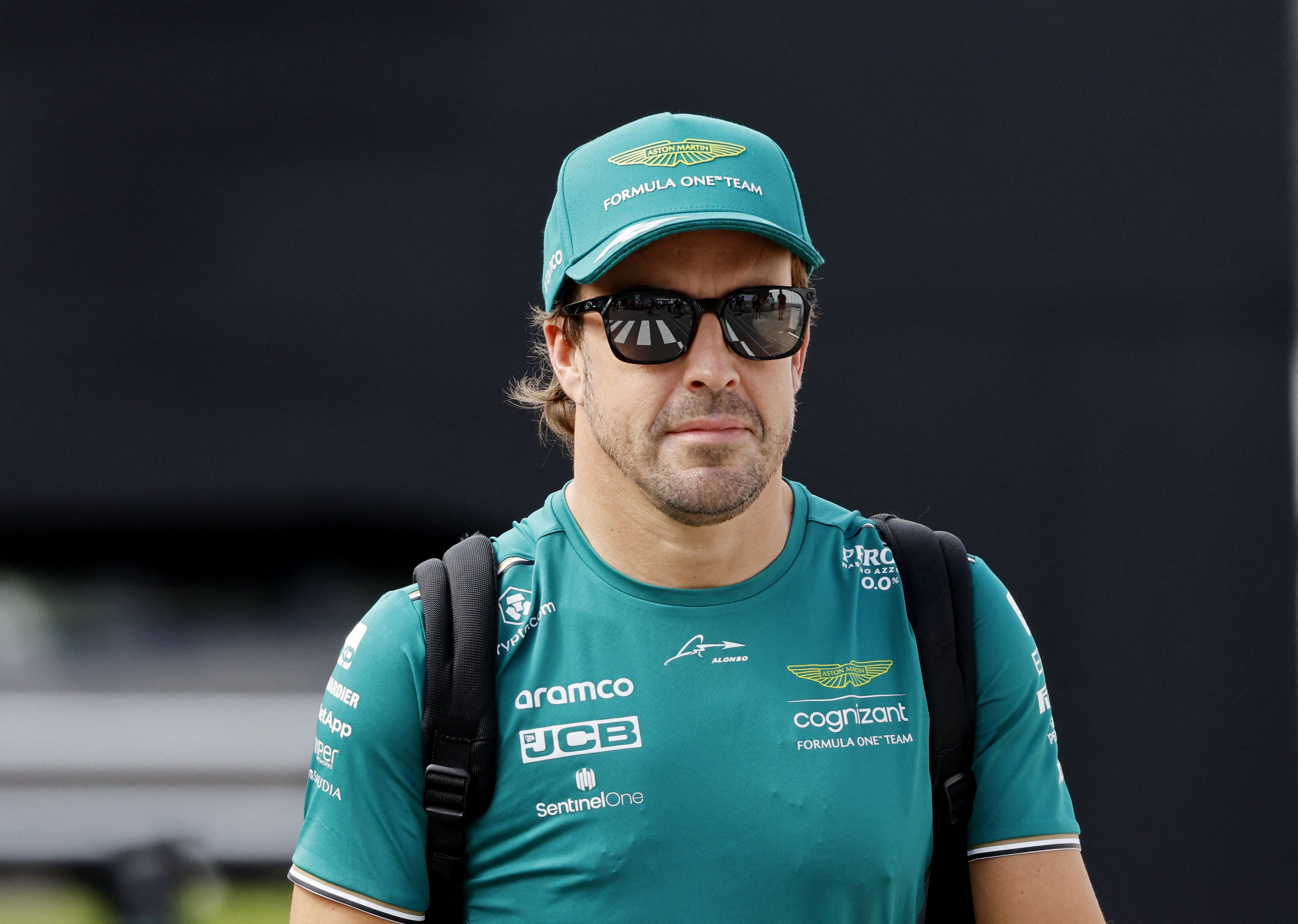 Alonso llegando a Suzuka (REUTERS/Issei Kato)