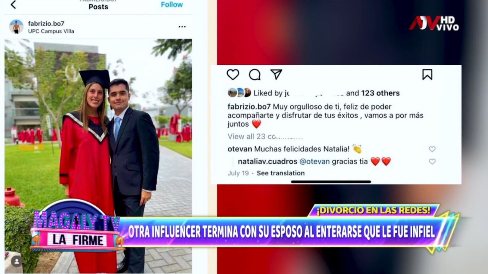 Sebastián Merino hacía ‘viajes de trabajo’ con mujer del ampay. (Captura: Magaly TV La Firme)