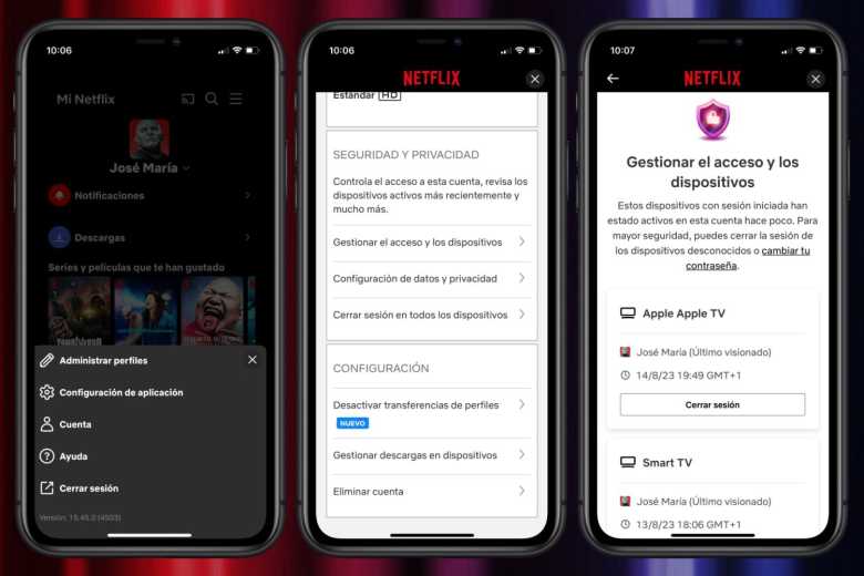 Vigila quién hace uso de tu cuenta de Netflix