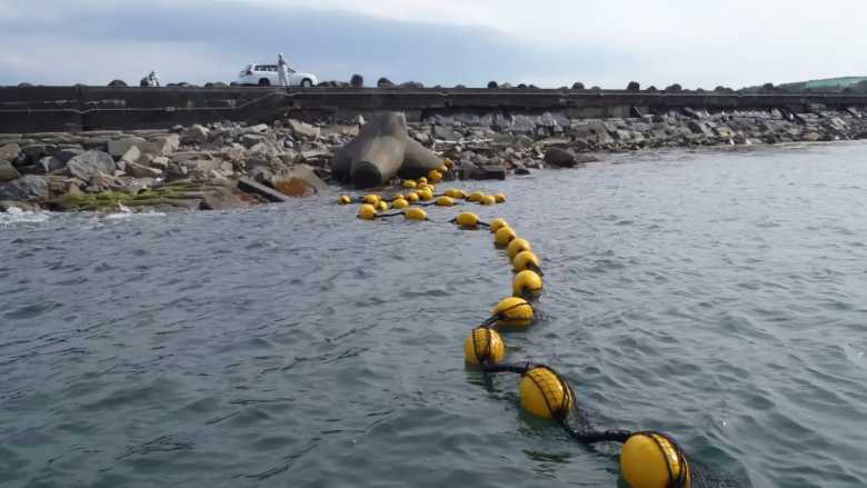 Agua contaminada en Fukushima.