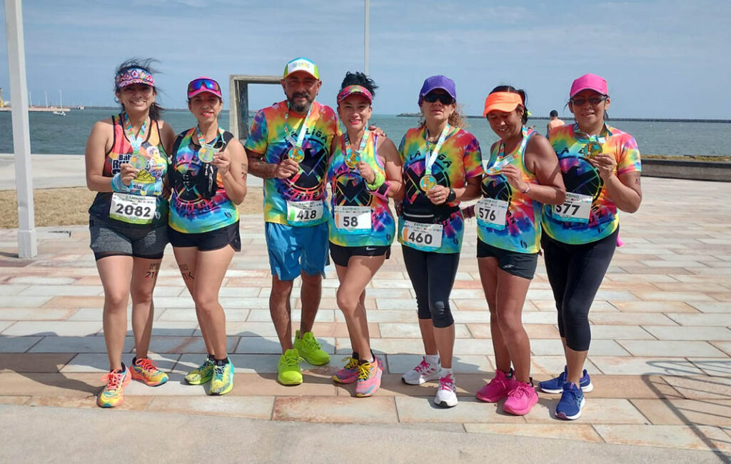 Geoffrey Kurui, ganador absoluto del Maratón Veracruz-Boca del Río 2023.