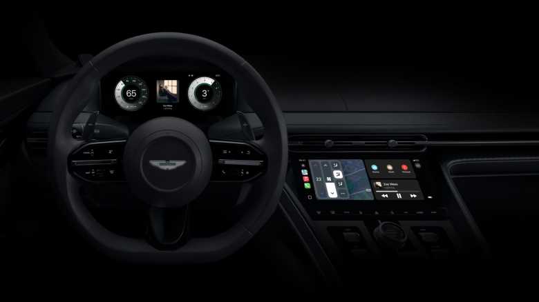 El nuevo Apple CarPlay en los Aston Martin