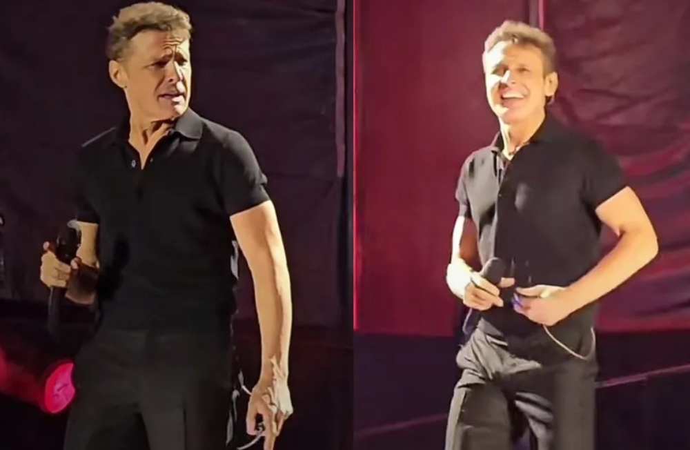 ¿Rejuveneció? Luis Miguel sorprende con nuevo look en concierto