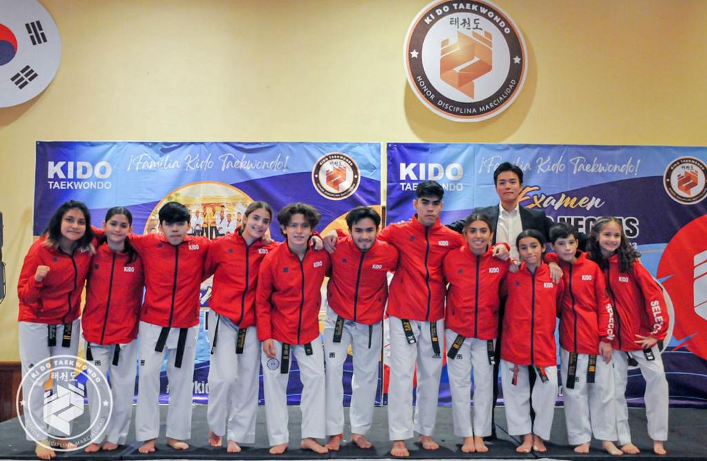 Espectacular examen de grados de la institución KIDO Taekwondo.