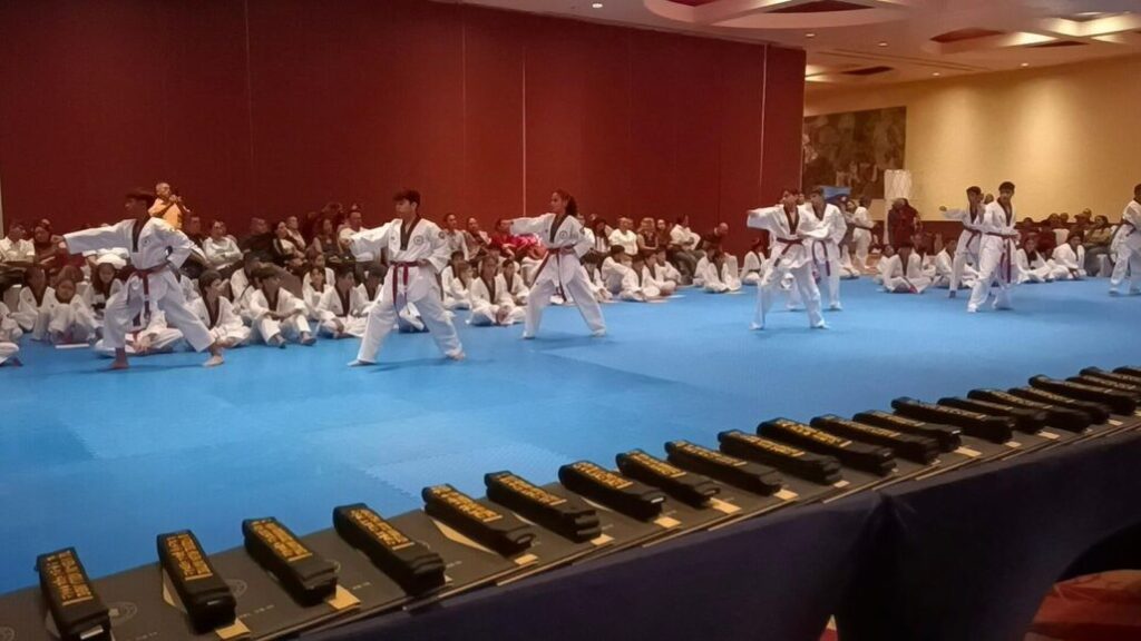 Espectacular examen de grados de la institución KIDO Taekwondo.