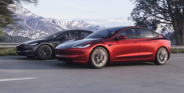 Nuevo Tesla Model 3 Highland