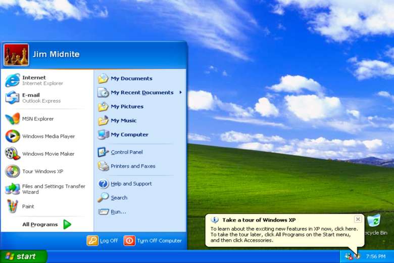 Windows XP venía con un nuevo diseño que tuvo sus fans y sus detractores