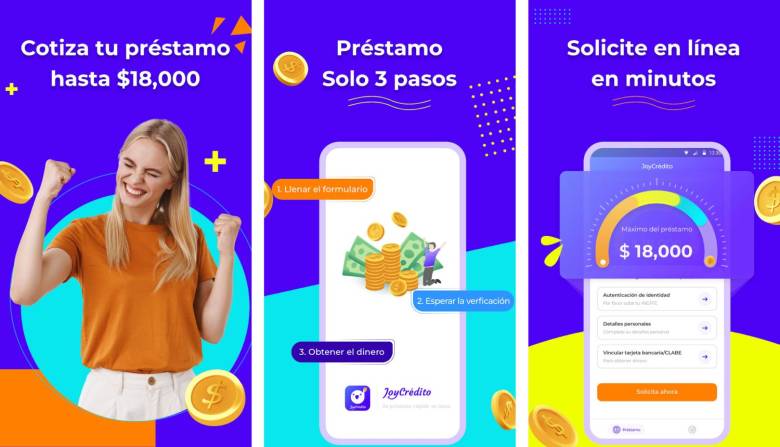 JoyCrédito, app de préstamos gota a gota para Android