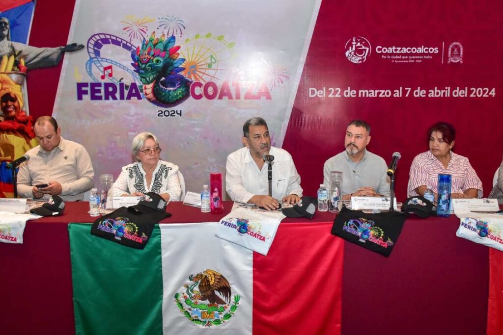 Belinda, Banda MS, Danna Paola, Matisse, Pesado y Panteón Rococó, entre otros artistas se presentarán en la “Feria Coatza 2024”.