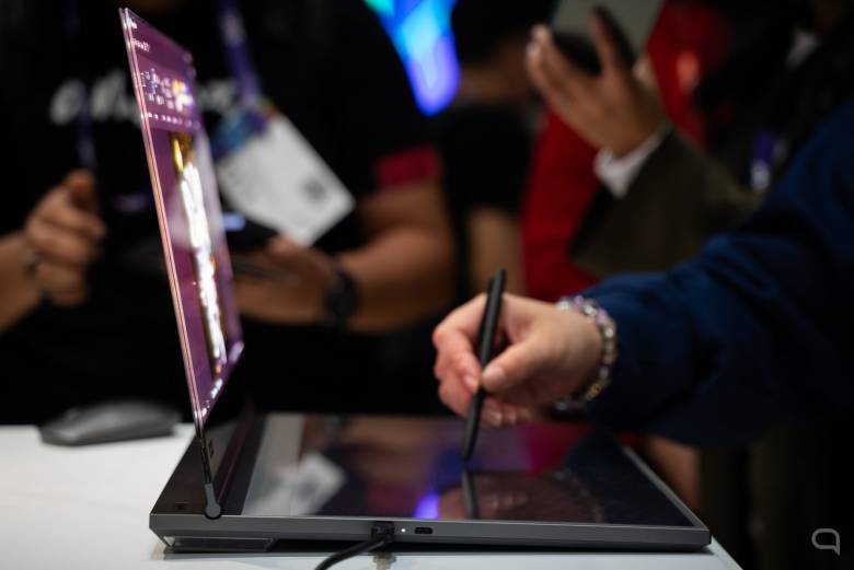 Lenovo ThinkBook Transparent Display Laptop Concept