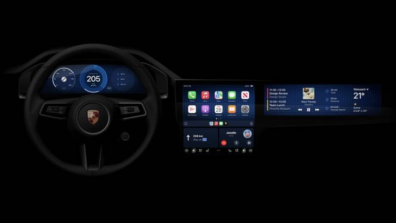 El nuevo Apple CarPlay en los Porsche