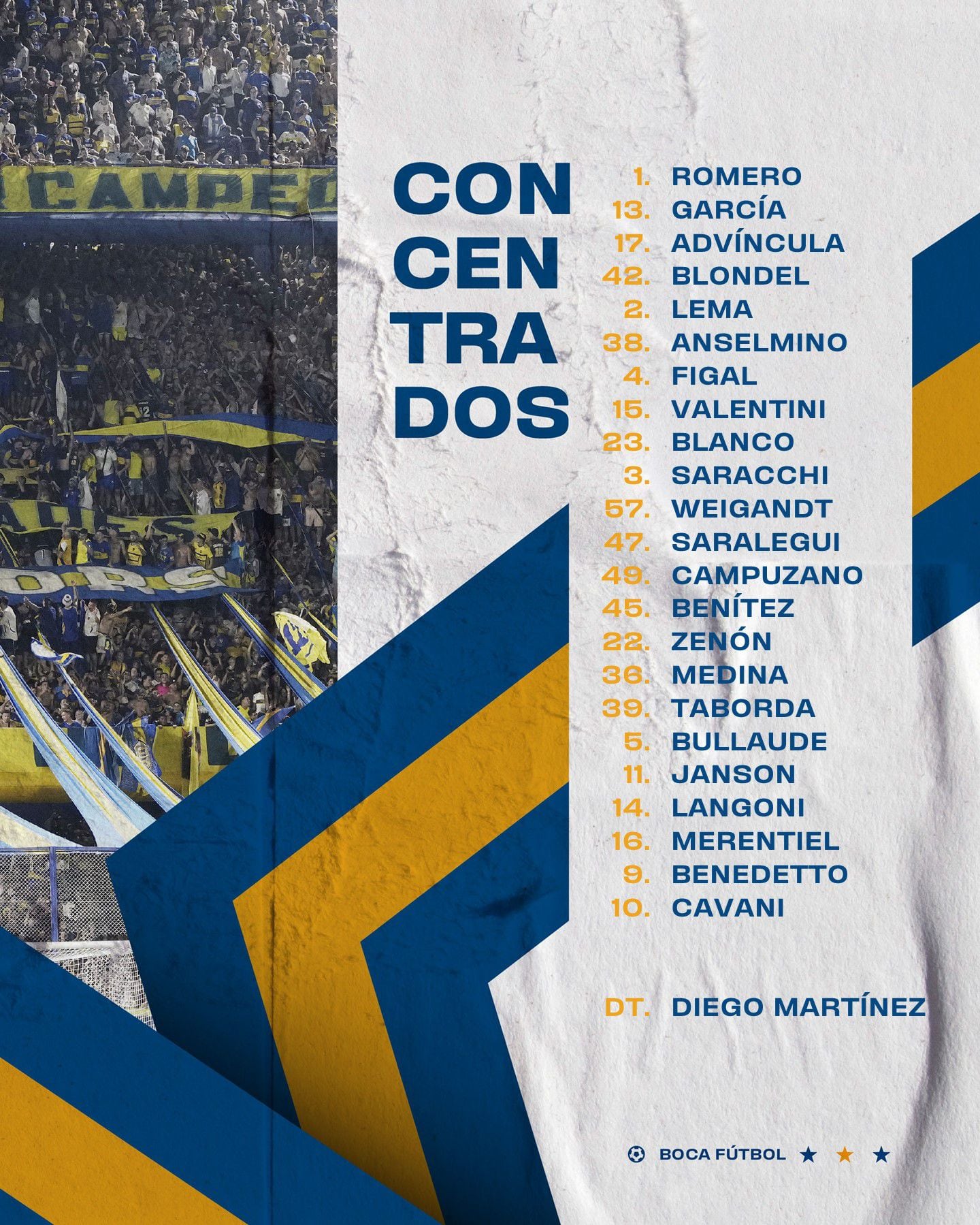 Boca Belgrano concentrados