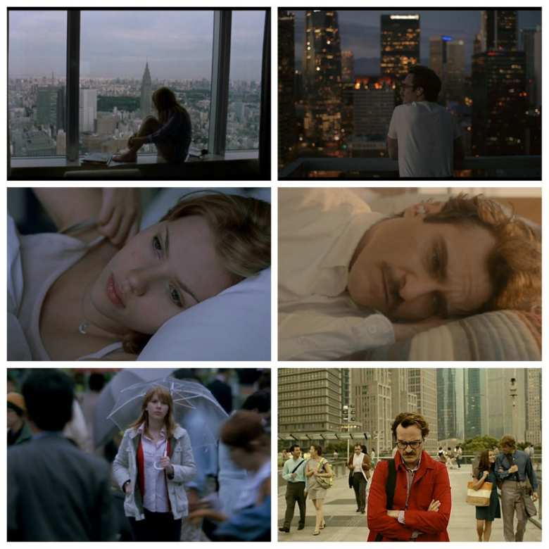 Comparación entre escenas de Her y Lost in Translation, Spike Jonze, Sofia Coppola