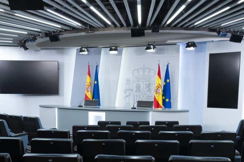 Sala Rueda de Prensa Gobierno de España