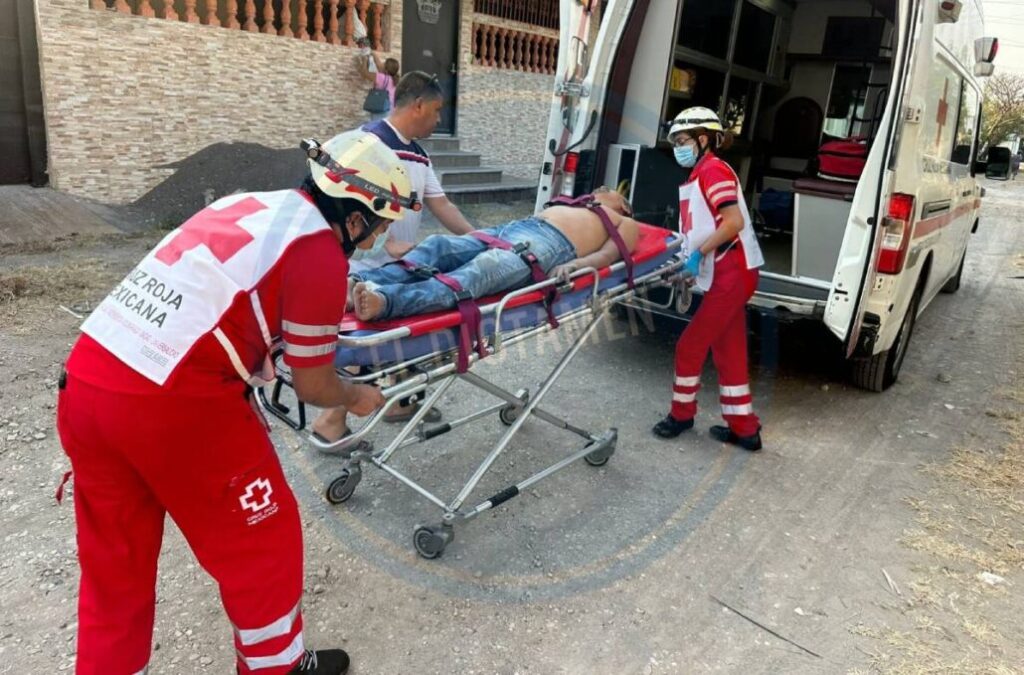 Se encontraba realizando trabajos de albañilería en una vivienda ubicada en la calle Tulipanes de la colonia El Vergel.