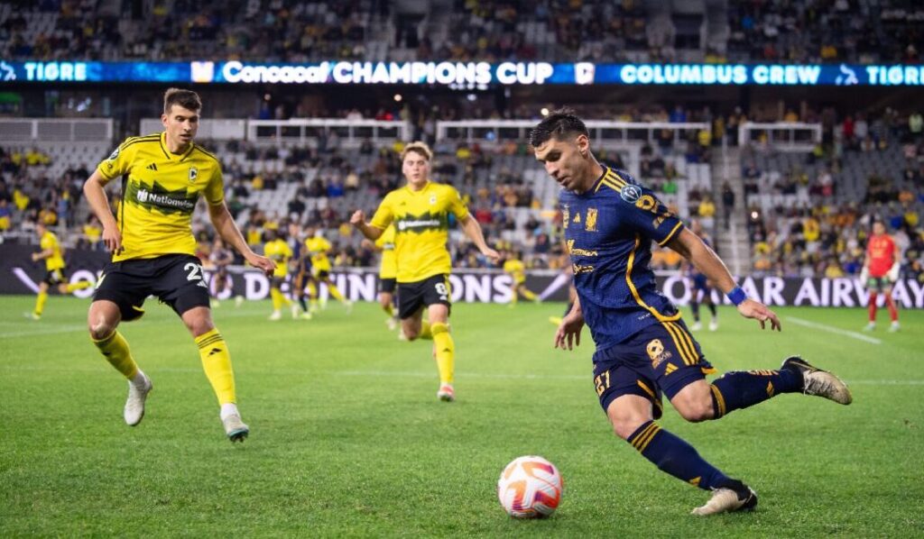 Tigres empata con Columbus Crew en el juego de ida de la Concachampions