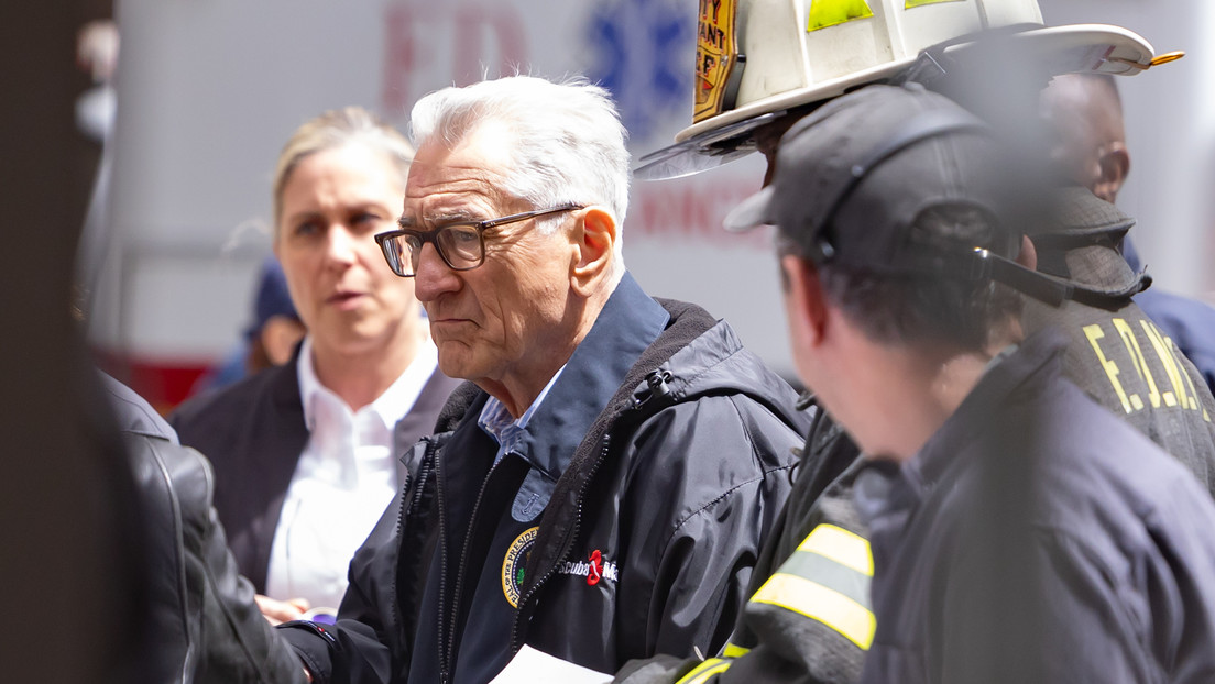 VIDEO: Robert De Niro confronta a manifestantes propalestinos durante un rodaje