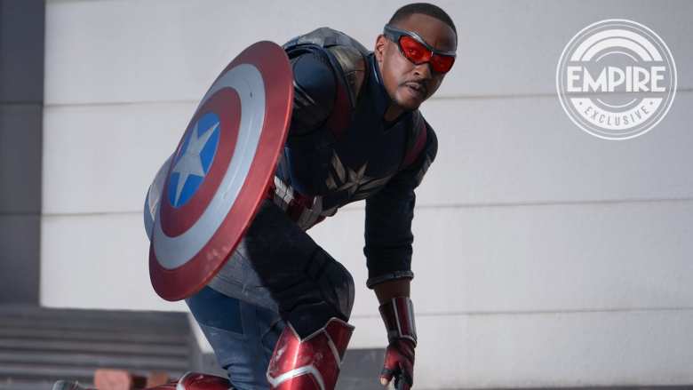 El primer vistazo de Sam Wilson con su nuevo traje de Capitán América