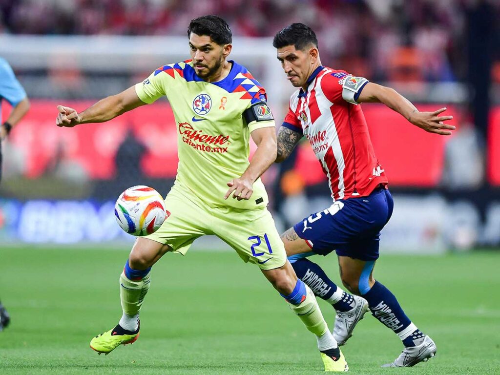 Chivas y América firman un gris empate en la ida de las semifinales