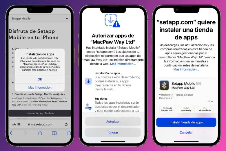 Instalar tiendas de apps no es tan fácil como parece