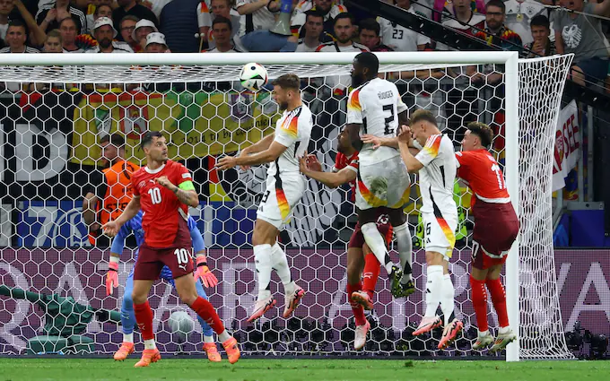 Eurocopa 2024: Alemania gana el Grupo A con un empate dramático ante Suiza