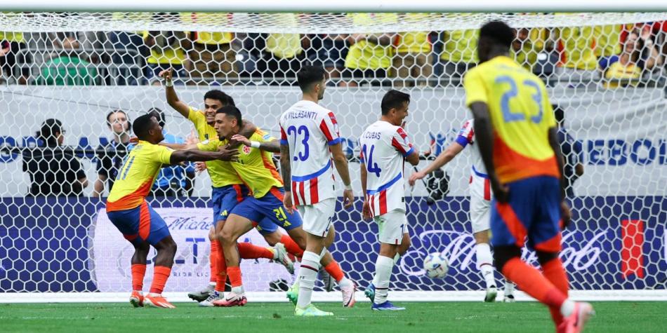 Colombia debuta con una victoria ante Paraguay en la Copa América 2024