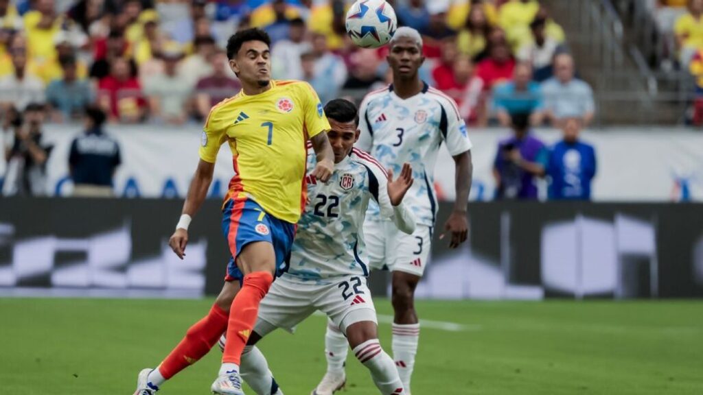 Colombia vence a Costa Rica y clasifica a cuartos de final en la Copa América 2024