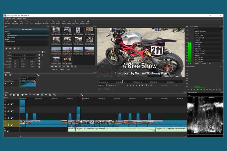 Shotcut es un gran editor de video gratuito