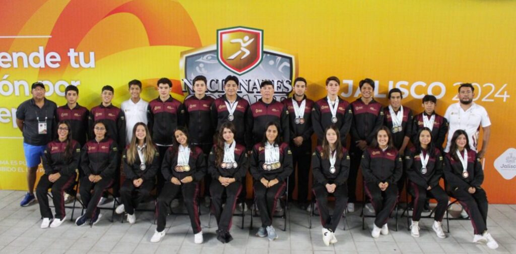 Veracruz llega a 26 medallas en natación en los Nacionales CONADE 2024