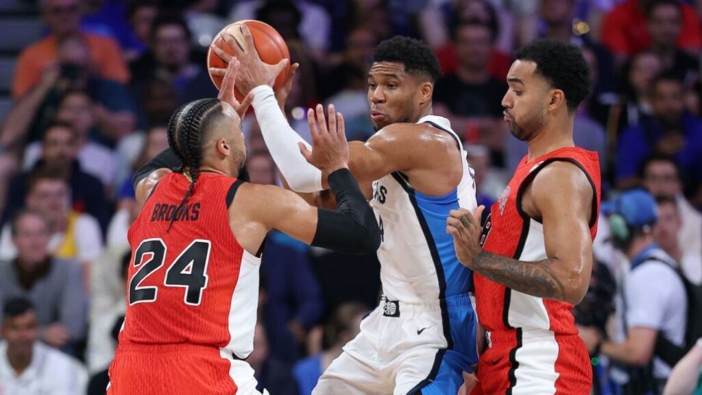 Canadá derrota a Giannis Antetokounmpo y se apunta primera victoria de baloncesto olímpico varonil en casi 25 años