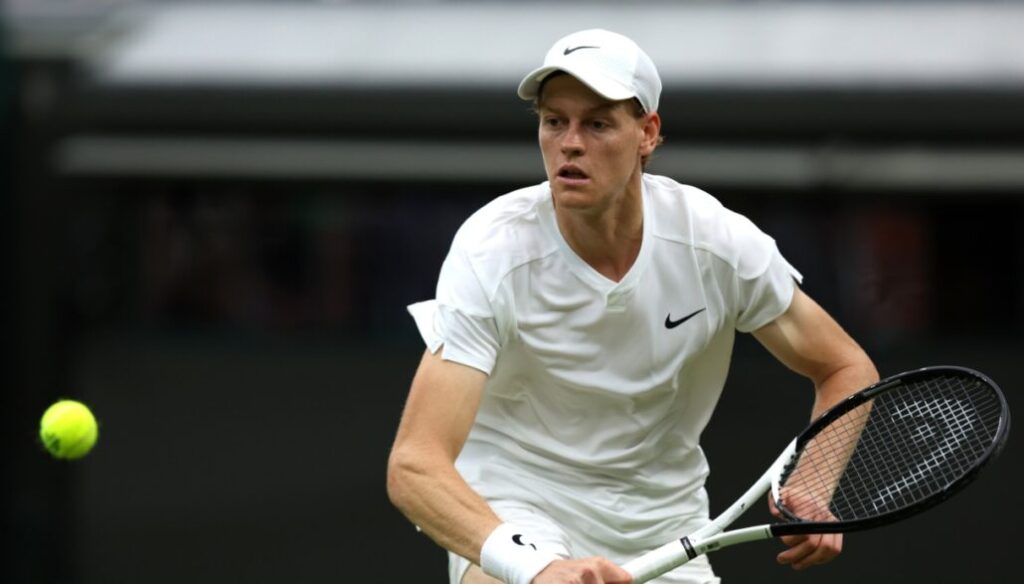 Janni Sinner se mete a cuartos de final de Wimbledon