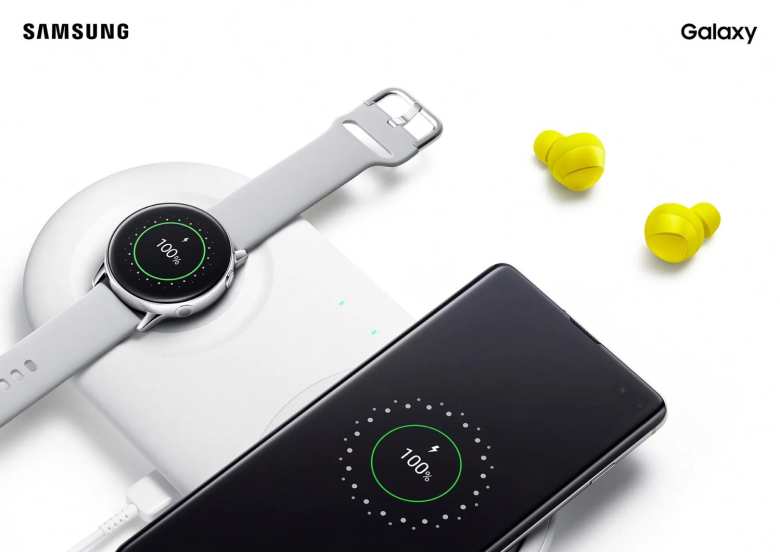 Cargador inalámbrico de Samsung para los Galaxy Watch, Galaxy Buds y Galaxy S