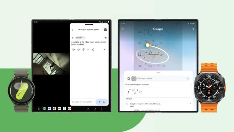 Galaxy Z Fold 6, funciones de IA de Google