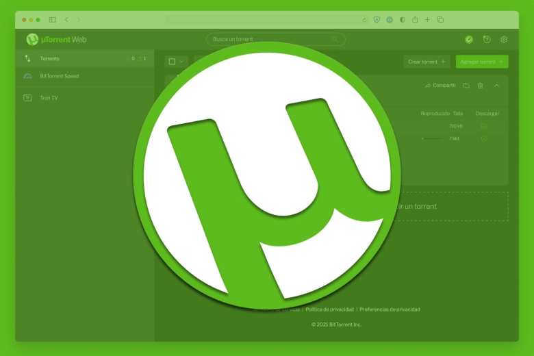 uTorrent, el cliente de torrents para Windows y Mac