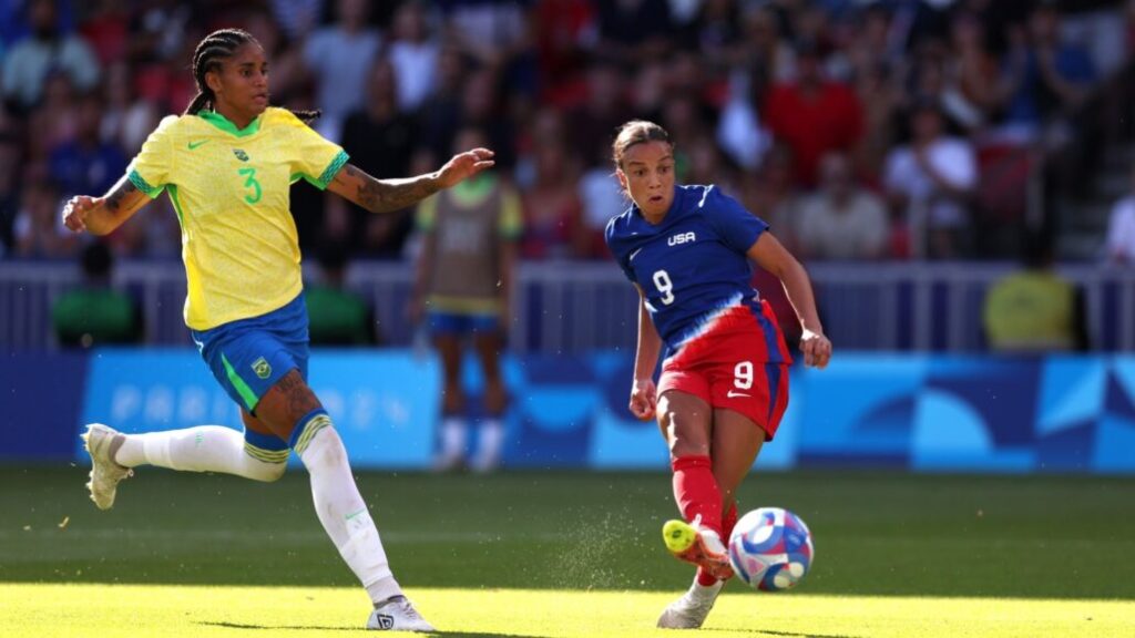 Estados Unidos vence a Brasil y se corona campeona del futbol femenil en París 2024