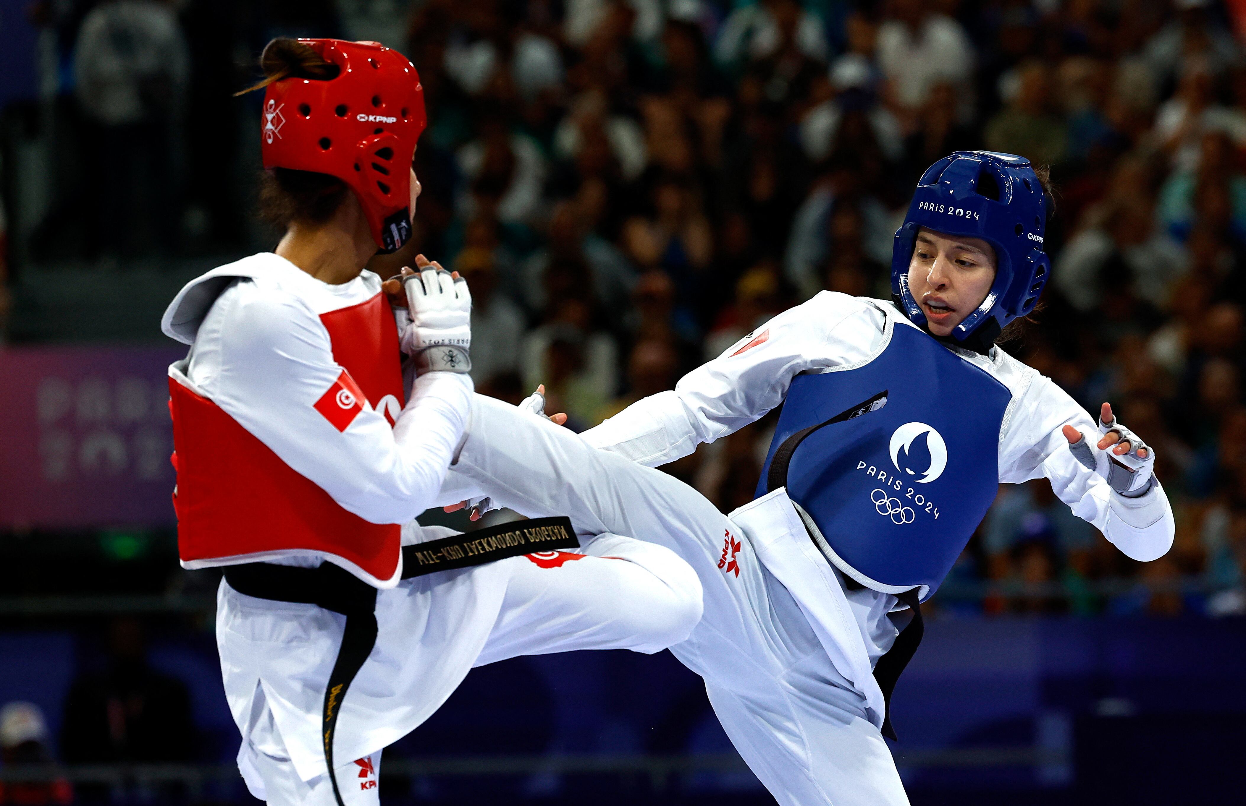 Daniela Souza en su debut olímpico (REUTERS/Albert Gea)