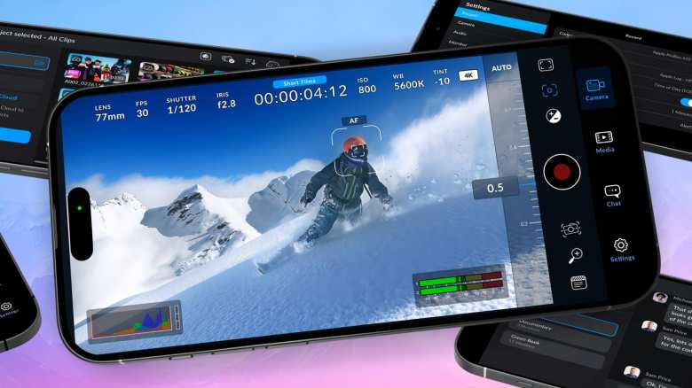 Blackmagic Camera 2.0 ya está disponible en iOS