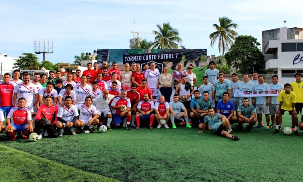 Hospital General de Boca del Río realiza Torneo de Futbol 7