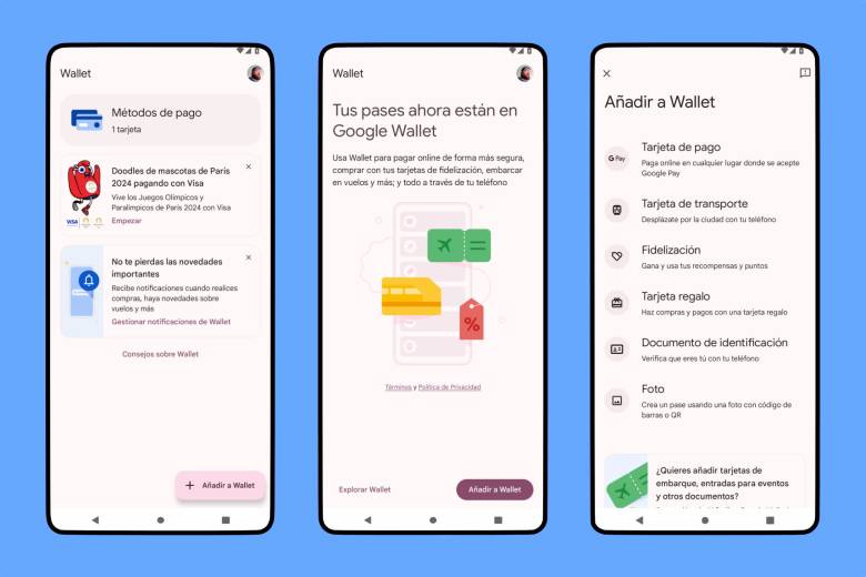 Google Wallet podrá escanear cualquier documento o tarjeta gracias a la cámara y la IA