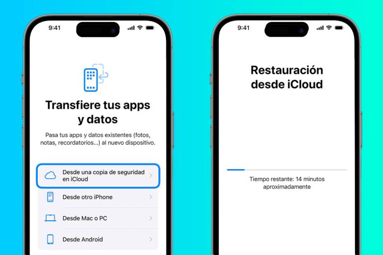 Puedes restaurar el respaldo en dispositivos nuevos o cuando te dé problemas tu iPhone