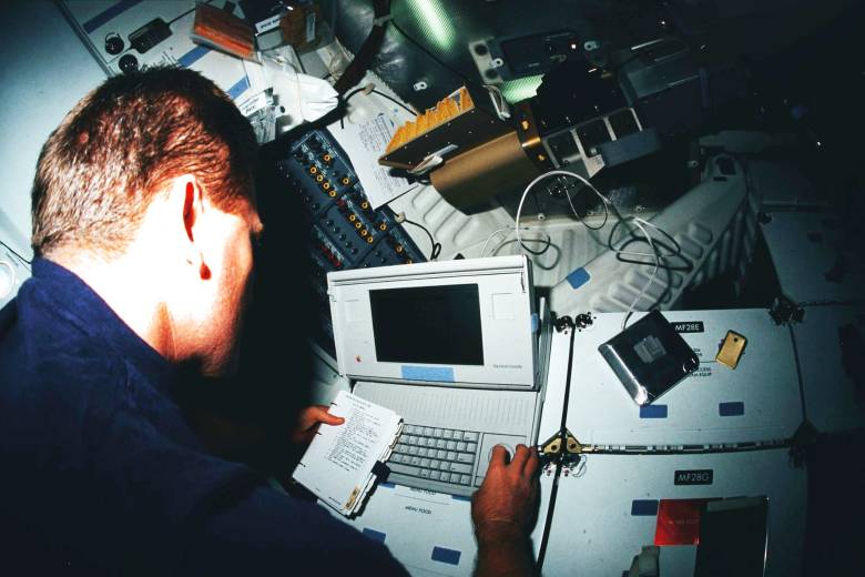 Un Mac en el espacio como ordenador personal para los astronautas