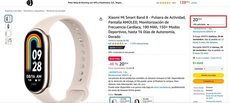 Xiaomi smart Band 8 