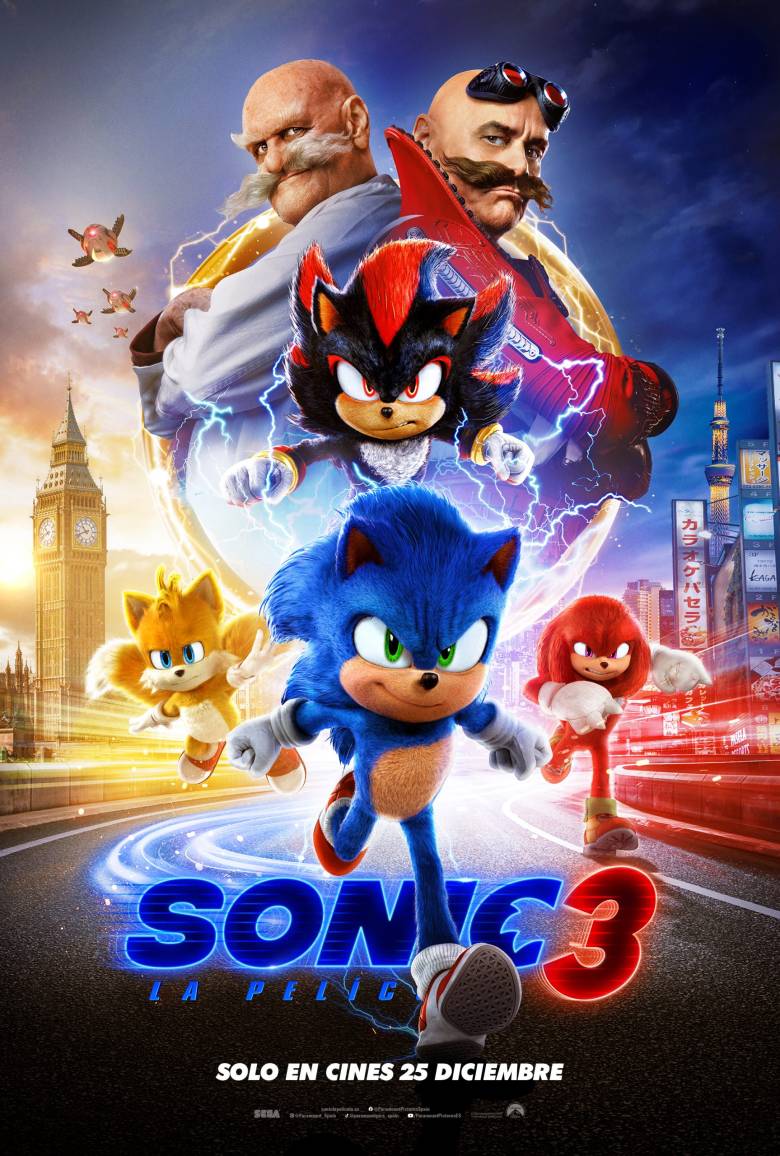 Sonic 3 póster