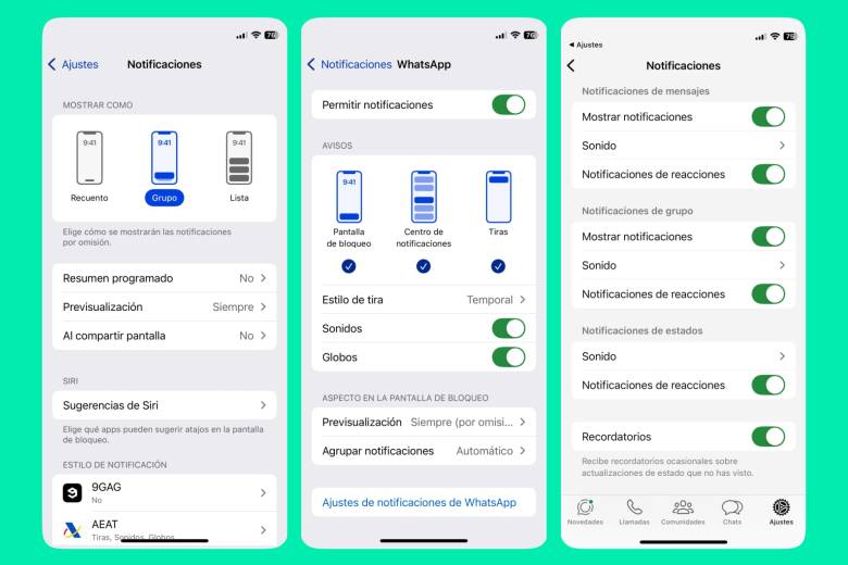 Leer mensajes eliminados de WhatsApp desde las notificaciones