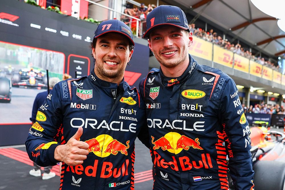 Max Verstappen lamenta la partida de Checo Pérez en Red Bull