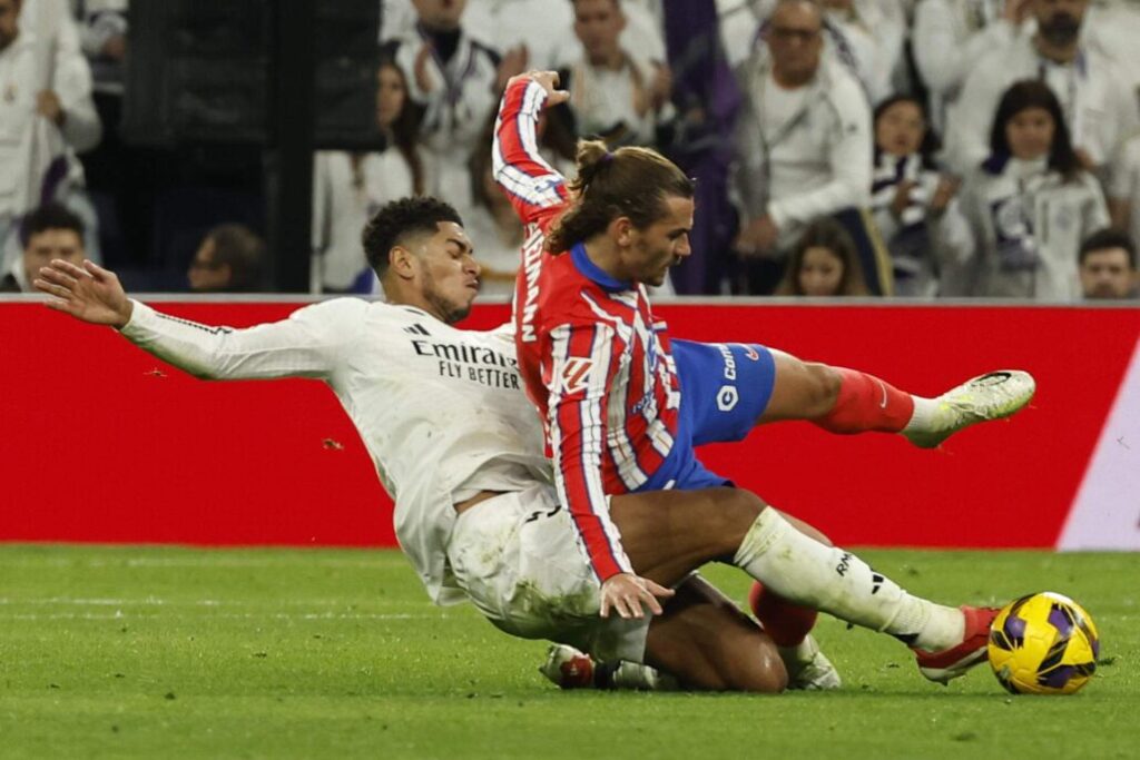 Real Madrid y Atlético de Madrid empatan a un gol en una nueva edición del Derby