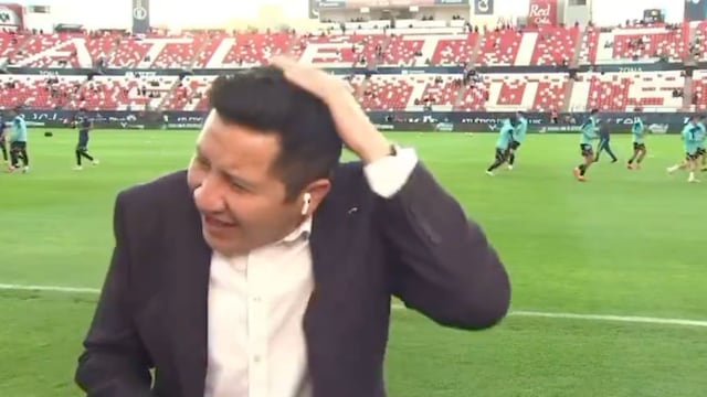 VIDEO: César Caballero protagoniza surreal momento con una paloma en el estadio de Atlético San Luis 