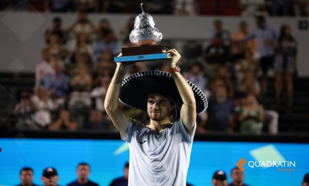 Tomas Machac se corona campeón del Abierto de Acapulco por primera vez