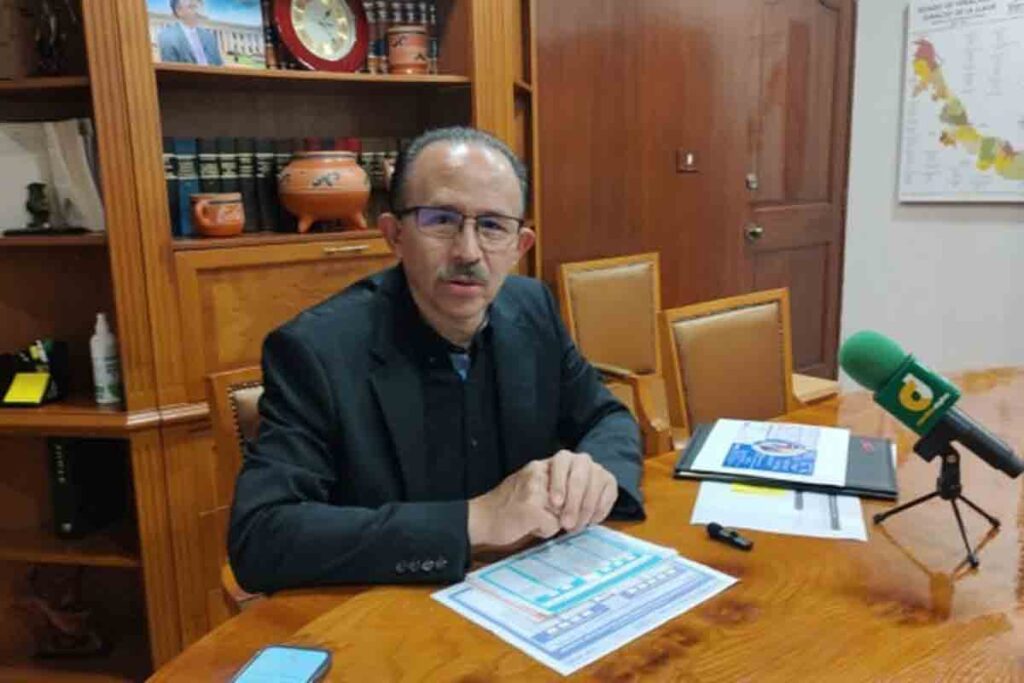 El vocal de la Junta Local del INE, Josué Cervantes.